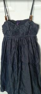 Light Denim Strappy Dress